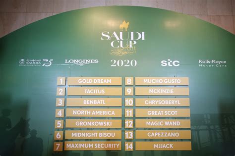 2024 Saudi Cup Entries and Odds .